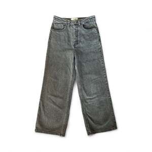 Free People We The Free Good Luck Mid-Rise Barrel Jeans in Falcon Grey Size 27